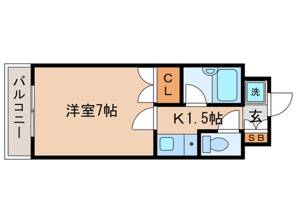 ヴェルデ桂の物件間取画像